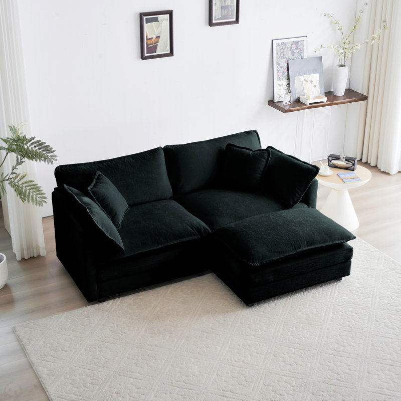 Chenille 2 seater sofa discount